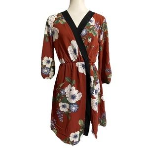 Scobe wrap dress size Medium